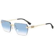 Lunettes de soleil Dsquared D2 0102/S Lunettes de soleil, Or/Bleu clai...