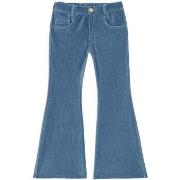 Pantalon enfant Little Hedonist Pantalon neuf en velours côtelé bleu