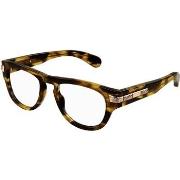 Lunettes de soleil Gucci GG1519O Cadres Optiques, Havana/Transparent, ...