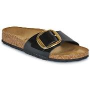 Mules Birkenstock Madrid Big Buckle BF Patent Black Gold