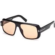 Lunettes de soleil Tom Ford FT1101 TURNER Lunettes de soleil, Noir/Mar...