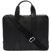 Porte document Lacoste Sac ordinateur Ref 55597 000 Noir 20.5*15*4 cm