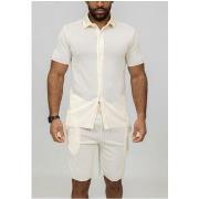 Ensembles de survêtement Kebello Ensemble Short,Chemise Blanc H