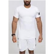 Ensembles de survêtement Kebello Ensemble Short,T-shirt Blanc H