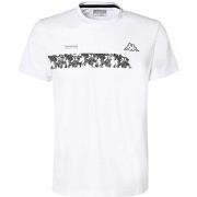 T-shirt Kappa - Tee Shirt - blanc