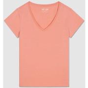 T-shirt Teddy Smith Tee-Shirt MIA Rose Tendre