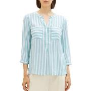 Chemise Tom Tailor Chemise Teal Stripe