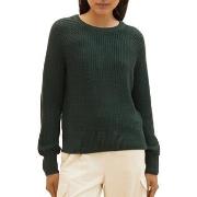 Pull Tom Tailor Pull MAILLE Green