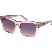 Lunettes de soleil Guess GU00113 Lunettes de soleil, Beige/Violet, 55 ...