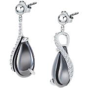 Boucles oreilles Cleor Boucles d'oreilles en argent 925/1000 et zircon