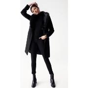 Blouson Salsa Manteau FUR Black