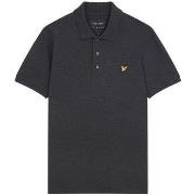 T-shirt Lyle &amp; Scott SP400VOG POLO-398 CHARCOAL MARL