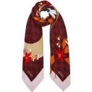 Echarpe Liu Jo Foulard à fleurs avec logo