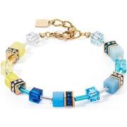 Bracelets Coeur De Lion Bracelet GeoCUBE® Iconicturquoise jaune