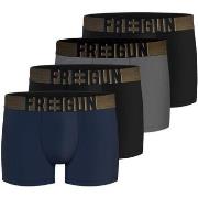 Boxers Freegun Lot de 4 Boxers homme Soft Touch Signature Karl