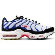 Baskets enfant Nike BASKETS AIR MAX PLUS TN BLANCHES BLEUES