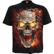 T-shirt Spiral Skull Blast