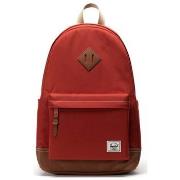 Sac a dos Herschel Heritage Red chre/Tan/White Stitch