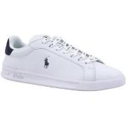 Chaussures Ralph Lauren POLO Sneaker Donna White Navy 809829824003D