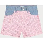 Short enfant Billieblush Short fille en tweed avec poches