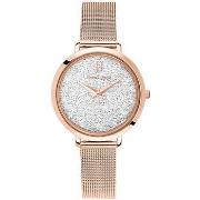 Montre Pierre Lannier PETITE CRISTAL Cadran Blanc Bracelet Acier milan...