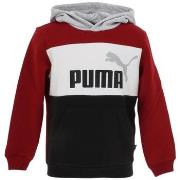 Sweat-shirt enfant Puma SWEAT ESSENTIALS BLOCK ROUGE - INTENSE RED - 1...