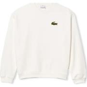 Sweat-shirt Lacoste Loose Fit Badge Accent Sweatshirt - Blanc