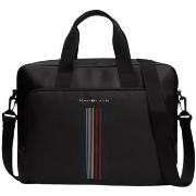 Porte document Tommy Hilfiger Sac ordinateur Ref 63576 BDS Noir 41*32*...