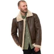 Veste Daytona BOMBARDIER DFH BROWN VIEILLI