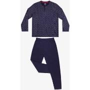 Pyjamas / Chemises de nuit Eminence Pyjama long homme Coton Bio éditio...