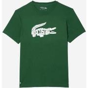 T-shirt Lacoste Logo du tee - vert