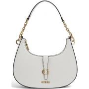 Sac Guess Kuba Borsa Shoulder Zip Stone Bianco VA932918