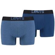 Boxers Levis BOXERS HOMME OPTICAL ILLUSION BLEUS - OCEAN DEPTHS - S