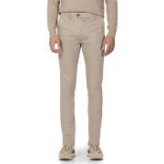 Pantalon Borghese Firenze - Pantalone Elegante Twill - Fit Slim