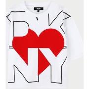 T-shirt enfant Dkny T-shirt fille avec logo