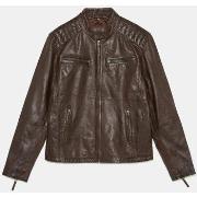 Veste Bata Blouson en cuir pour hommes Unisex