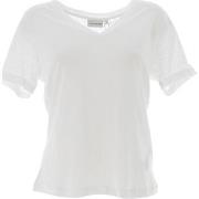 T-shirt Calvin Klein Jeans Linen jersey v-neck