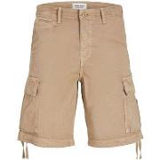 Short Jack &amp; Jones 12253122 COLE-SILVER CLOUD