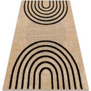 Tapis Rugsx Tapis SPARK 0688 beige / noir - 120x170 cm