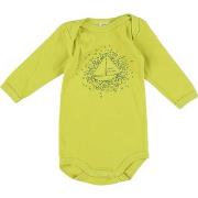 Bodys Petit Bateau Body jaune/vert