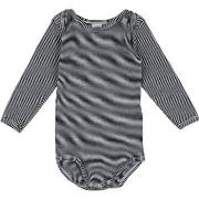 Bodys Petit Bateau Body bleu, blanc