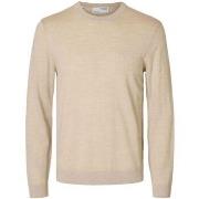 Pull Selected 16094647 TRAY MERINO CREW-OATMEAL