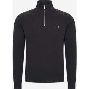 Pull Farah Sweatshirt jim 1/4 zip - noir