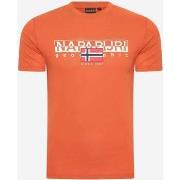 T-shirt Napapijri T-shirt Aylmer - orange brûlé