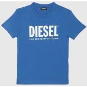 T-shirt enfant Diesel 00J4P6 00YI9 TJUSTLOGO-K8II