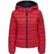 Manteau Only Tahoe Reversible Jacket - Equestrian Red/Night Sky