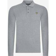 Polo Lyle &amp; Scott Polo LS - gris moyen