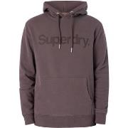 Sweat-shirt Superdry Sweat à capuche ample avec logo Core City