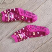 Chaussettes enfant Isotoner Chaussettes antidérapantes rose Isotoner -...