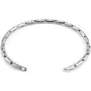 Bracelets Anchor &amp; Crew Bracelet Jonc Chaîne Mizzen Argent De Sail